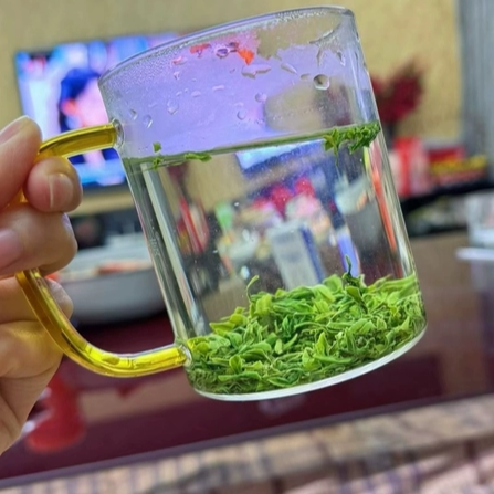 2026 New Tea Enshi Selenium Tea Steamed Green Tea Jade Dew Tea Pine Needle Tea Straight-Leaf Longjing 43 Traditional Handmade Tea Gift Box