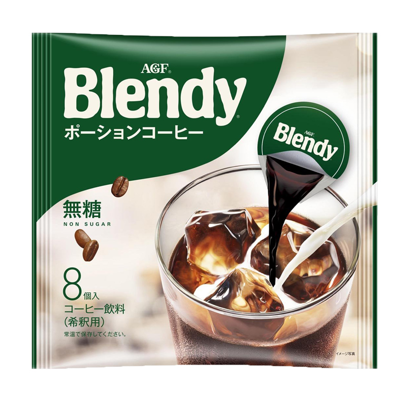 Japan imported AGF blendy concentrated liquid coffee capsules Instant