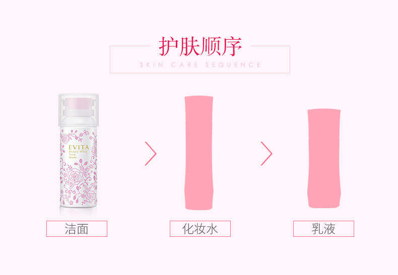 Kanebo Kanebo / Kanebo Rose Facial Cleanser EVITA Rose tạo bọt sữa rửa mặt 150g sữa rửa mặt senka perfect whip