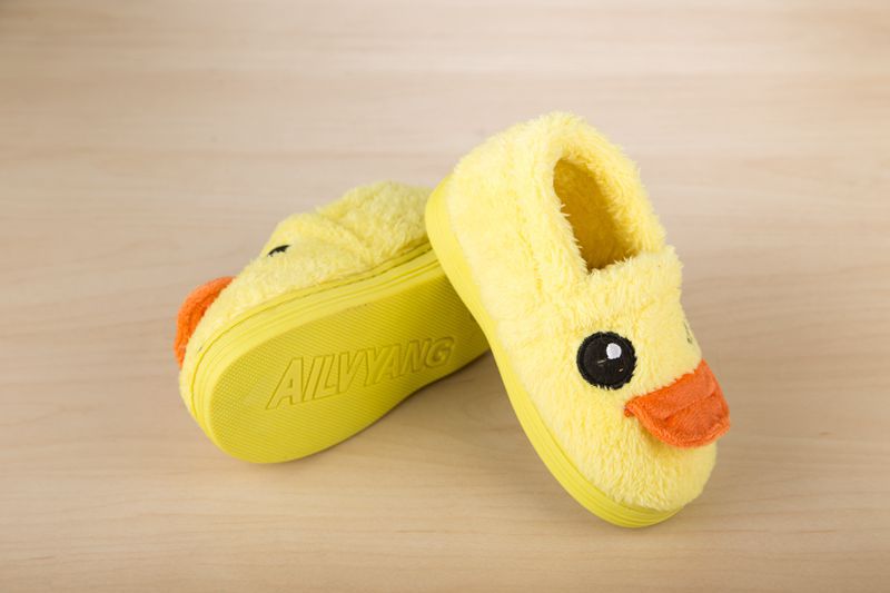 Chaussons enfants en suède pour hiver - semelle caoutchouc - Ref 1006128 Image 28