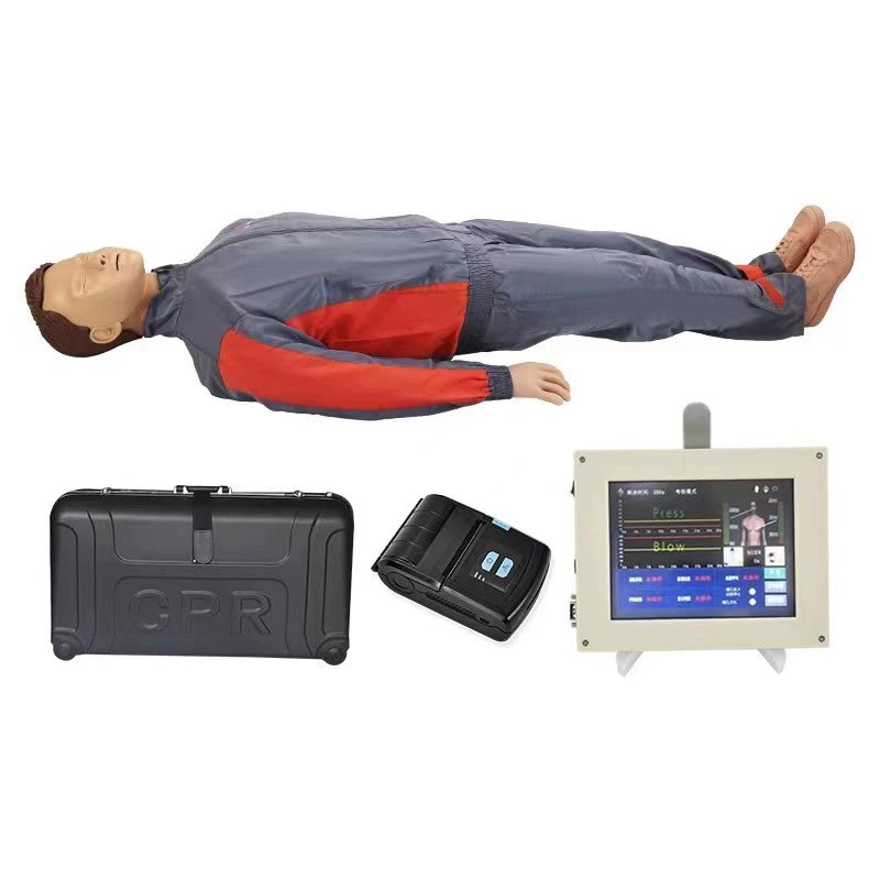 高级全自动电脑心肺复苏急救训练模拟人CPR500M平板款