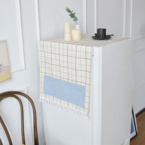 Refrigerator cover cloth dust cloth double Open Door single door refrigerator cloth cover towel simple modern storage household laundry Hood