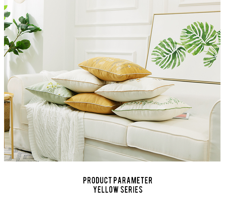 Gối vải lanh gối xe hình chữ nhật vải gối phòng khách phong cách châu Âu sofa gối đệm IKEA gối - Trở lại đệm / Bolsters Gối ngủ văn phòng mua ở đâu
