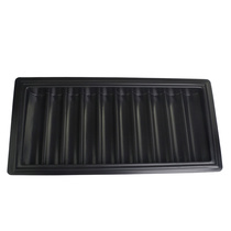 Black plastic can put 500 pieces of Texas chip rack chip plate Poker table chip table configuration chip plate