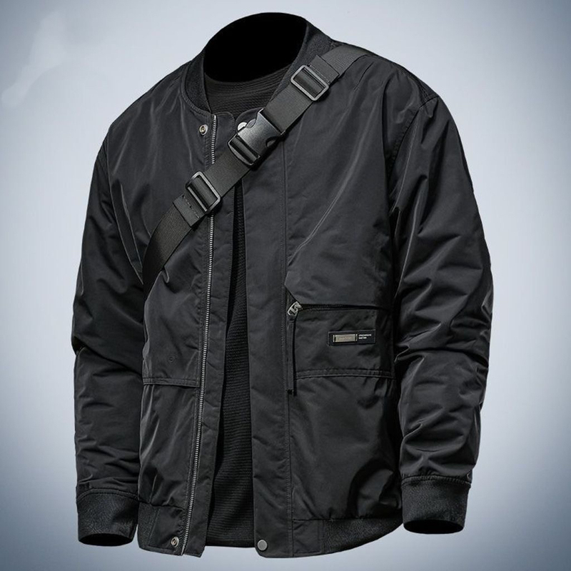 Spring and Autum New Trendy Brand Men's Classy Windproof Workwear Bomber Jacket Short Baseball Uniform Handsome Jacket Trendy