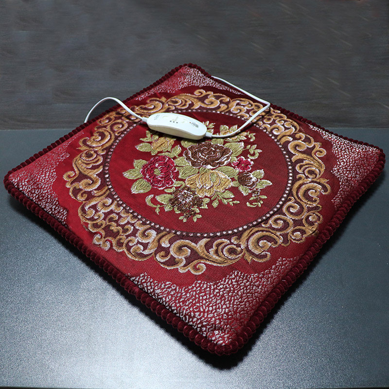 Can it be detached to wash if the cushion is thick?Chair cushion office Women's menstrual plug-in electric warm up curbside small electric blanket