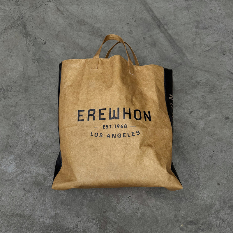 24Fw Fall Erewhon Runway Show Supermarket Limited Edition Co-Branded Paper Bag Tote Bag Clutch Bag Handbag