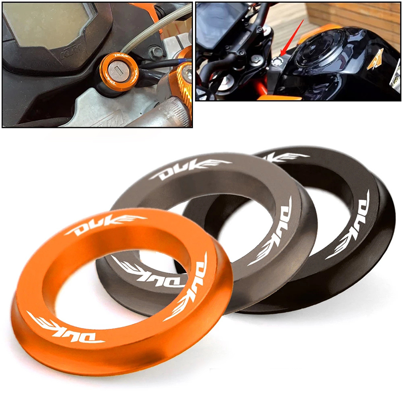 Suitable for Ktm Duke 125 200 390 Rc390 Motorcycle Modification Accessories Keyhole Ring Decorative Ring Cover Suitable for Ktm Duke 125 200 390 Rc390 Motorcycle Modification Accessories Keyhole Ring Decorative Ring Cover
