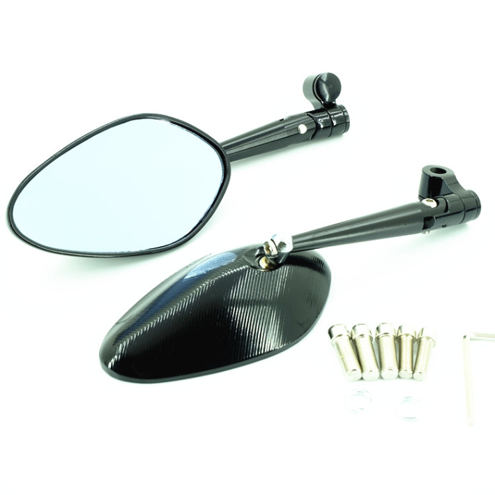 Xe máy CNC sửa đổi gương chiếu hậu chống chói gương xe tay ga Gương điện xe thông minh Gương thông minh gương xe máy thời trang
