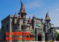 Multi-bed and breakfast tourist scenic spot-like fairy tale cottage is more suitable for playground childrens park manufacturers to customize