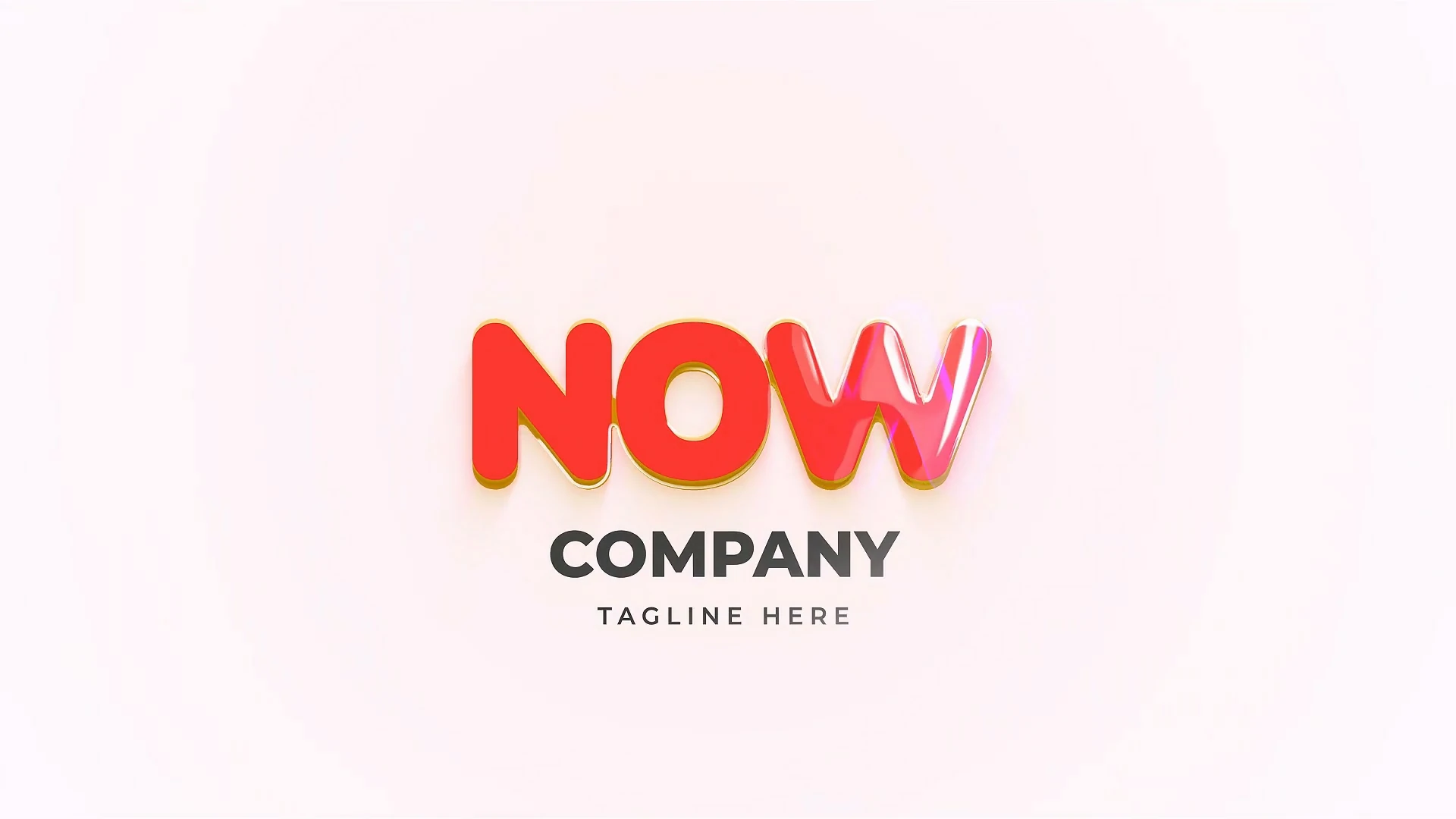 【AE模板】果冻卡通效果LOGO动画AE模板-PoseAe视频创意库