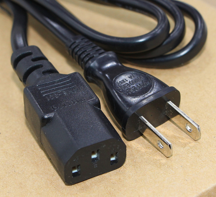 Charging cable 2 plug-in plug charging cable Power cable