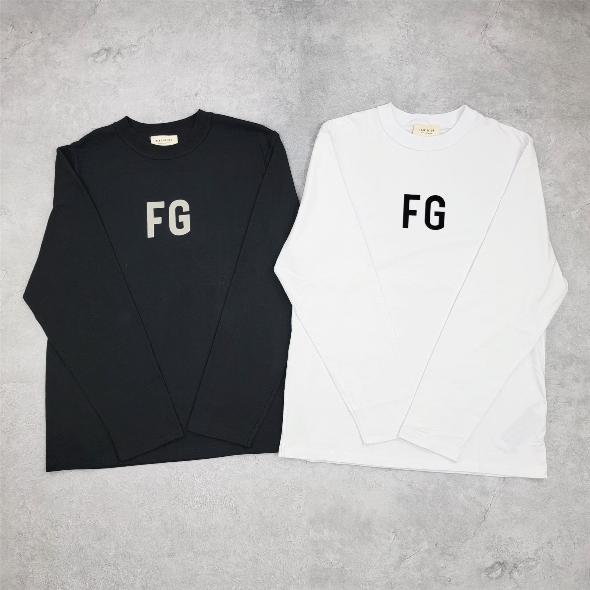FEAR OF GOD BEST FOG Main Line FG Backing Shirt Long Sleeve High Street Loose Foundation Long T-shirt Men's and Women's Tide