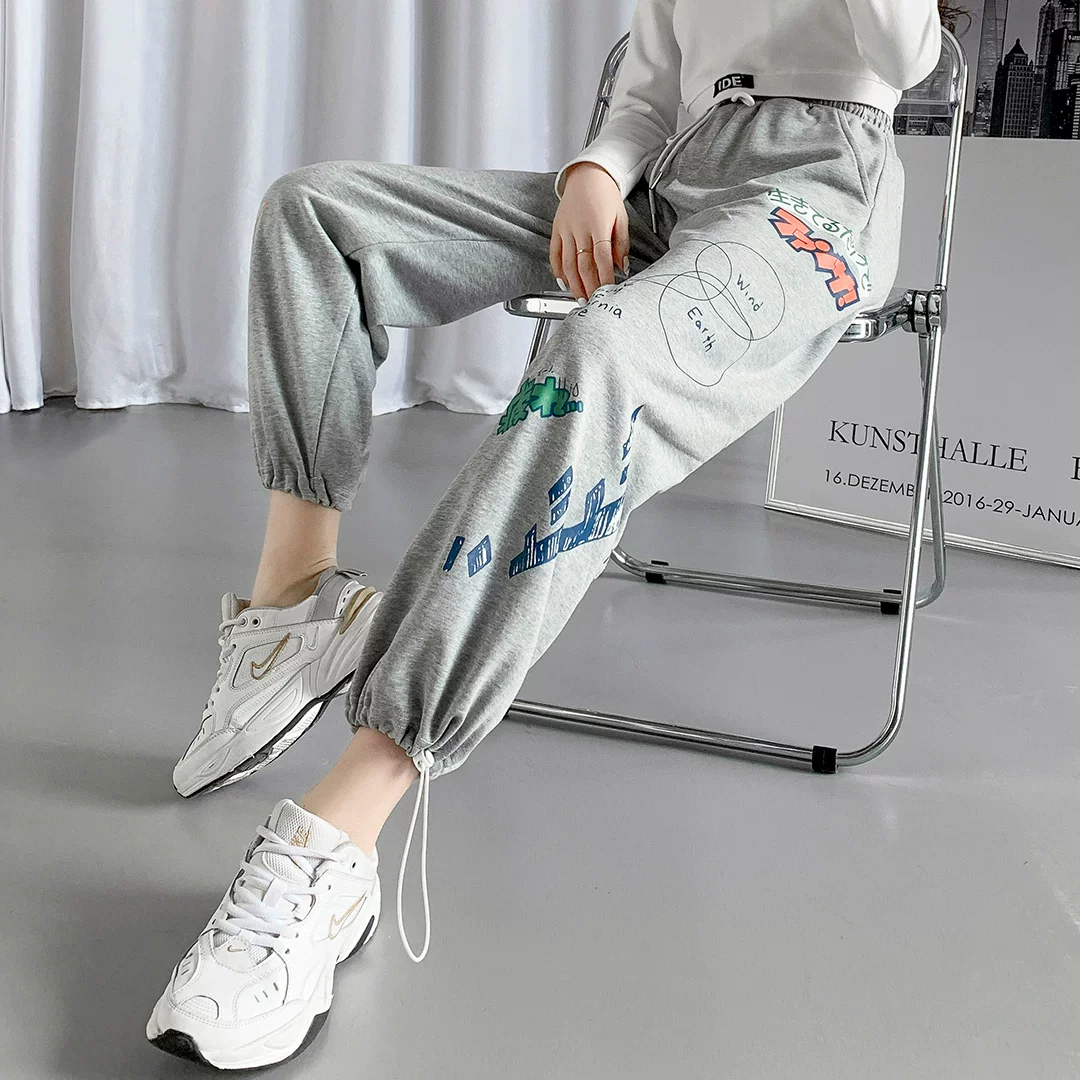 Твидовые брюки Tide, принты рук и ног, коллекция 2021 года, свободный прямой крой