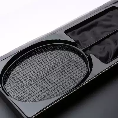 Badminton racket single shot full carbon carbon fiber durable 4U small black beat training shot
