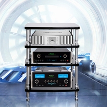 Youbiao audio and video power amplifier rack Cinema room living room fever three or four double-layer power amplifier cabinet wooden mobile cabinet