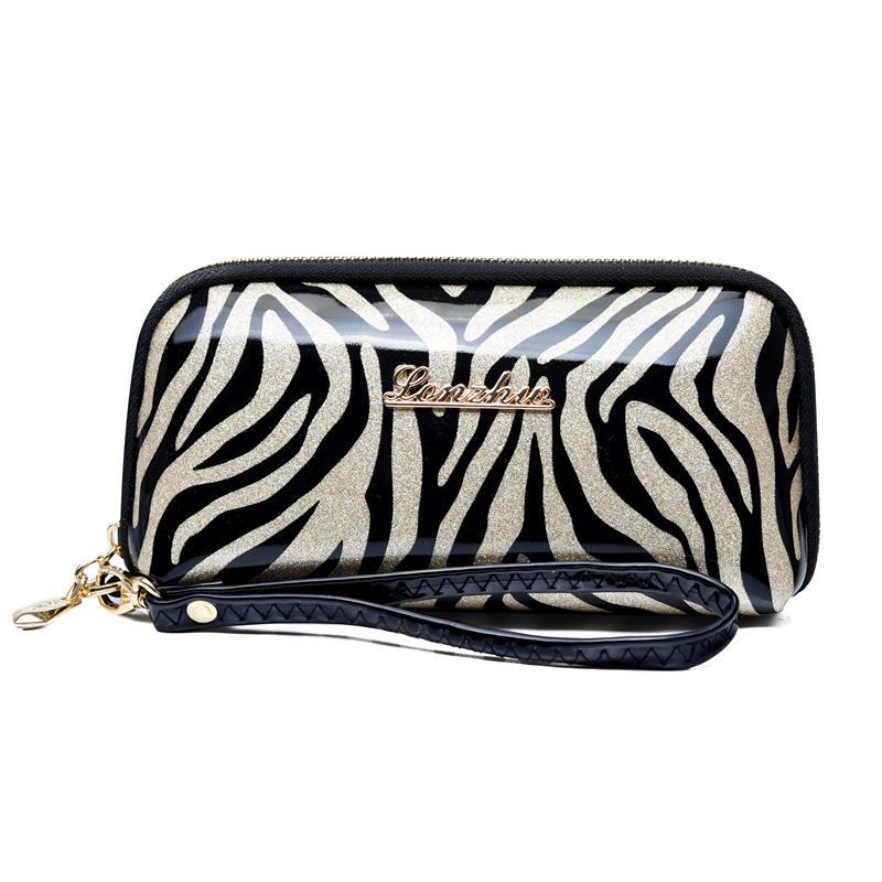 Women's Clutch Bag, Fashionable Leopard Print Wrist Bag, Korean Style 2026 New Model, Elegant Phone Bag, Versatile Handbag
