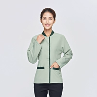 ZH односторонняя очищающая зеленые длинные рукава (размер небольшой, рекомендуется принимать большой размер)