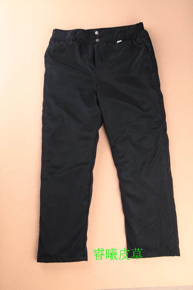 Pantalon cuir homme droit pour hiver - Ref 1488125 Image 12