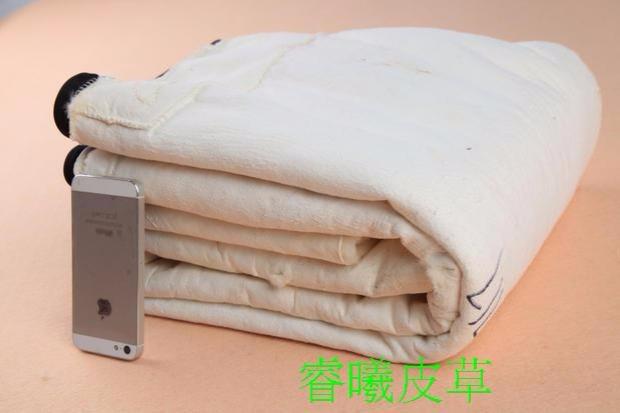 Quần len da trung và già da cừu Quần da nam một quần da cừu cỡ lớn quần cashmere dày mùa đông quần da nam đen bóng