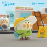 Маленькая попугая Bebe City Corner Series Blind Box Симпатичная попугая Crooked Cartoon Cartoon Colls заняты и продюсированы