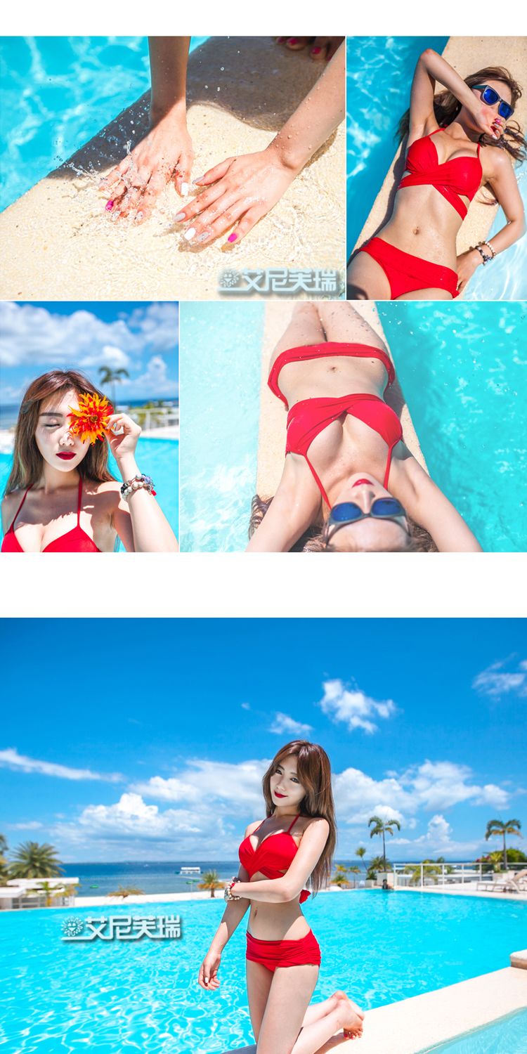 Áo tắm cổ điển màu rắn Hàn Quốc thép tấm gợi cảm tập hợp bikini mỏng mùa xuân nóng bỏng phù hợp với áo tắm nữ ba điểm - Bikinis