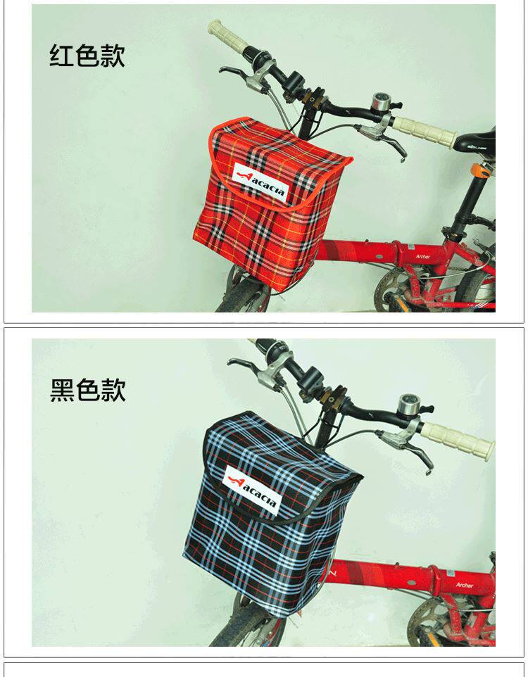 Panier pour vélo ACACIA en toile - Ref 2260132 Image 20