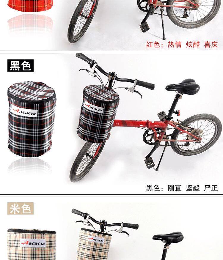 Panier pour vélo ACACIA en toile - Ref 2260132 Image 17