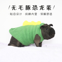 Dutch pig clothes without burguinea small hippo pet flowers and squirrels clothes warm to decorate dinosaur cartoon clothes