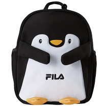 FILA childrens schoolbag 2024 winter new male and female elementary school students kindergarten backpack cute