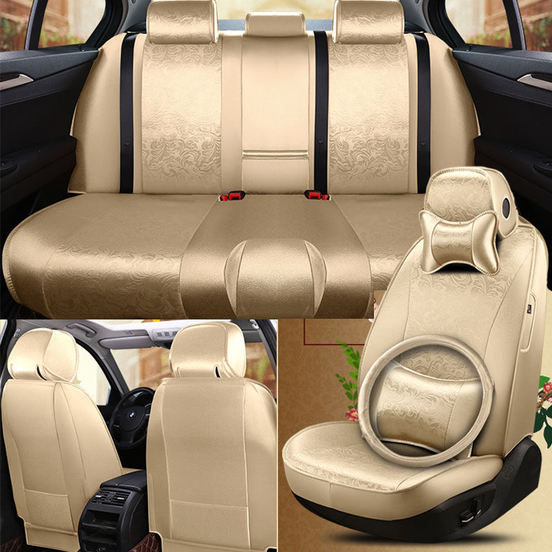 Customized car seat cushion four seasons universal all-round winter car seat cover all-inclusive seat fabric seat cloth cover Q3