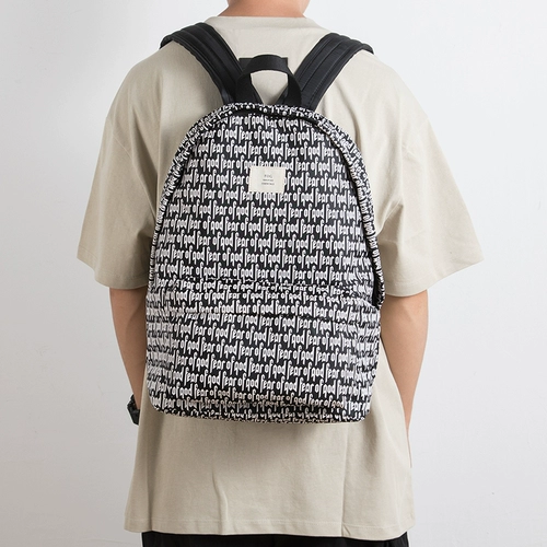 Школьный рюкзак с буквами для школьников подходит для мужчин и женщин, ноутбук для отдыха, ткань оксфорд