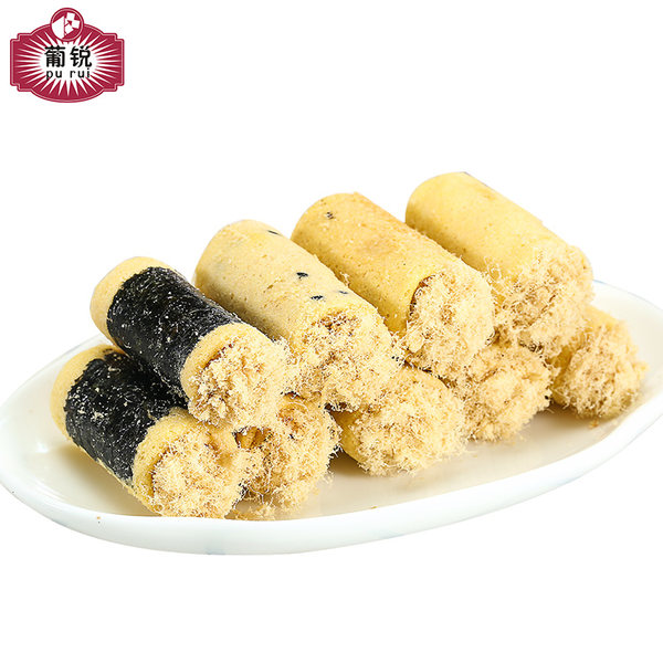 葡锐 肉松蛋卷 238g*3盒 优惠券折后￥29.8包邮（￥39.8-10）12种口味可选