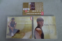 Genuine CD pop rap songwriter Carl Wolf Karl Wolf with side label