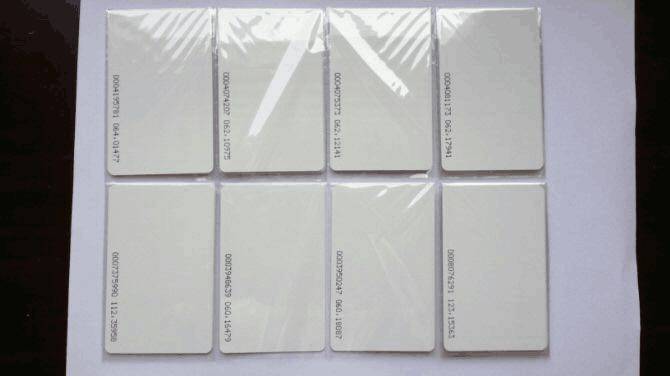 Id card special offer ID card blank ID card TK4001/TK4100 ID white card 125K attendance/access card