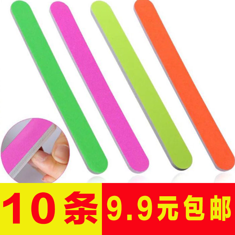 Dụng cụ làm móng cung cấp móng tay hai mặt đánh bóng móng tay móng tay đặt xà gồ đặc biệt bán buôn bộ làm nail