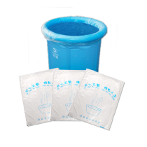 Disposable bath bag small Harlan baby bath tub children baby bath tub baby bath tub newborn baby baby bath bucket