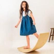 Childrens balance board smart board sensory training equipment seesaw household indoor toys curved board balance beam