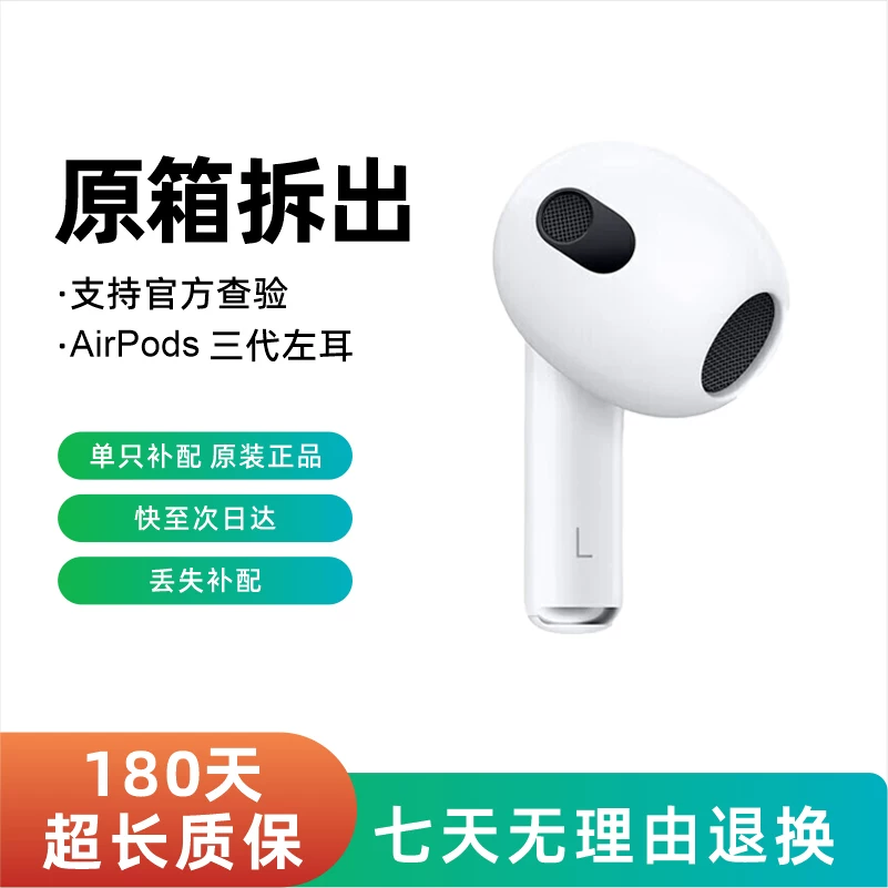 Apple Airpods Pro моноподовая наушница с дополнительной левой коробочкой и правым наушником, 1223344 поколение зарядного отделения