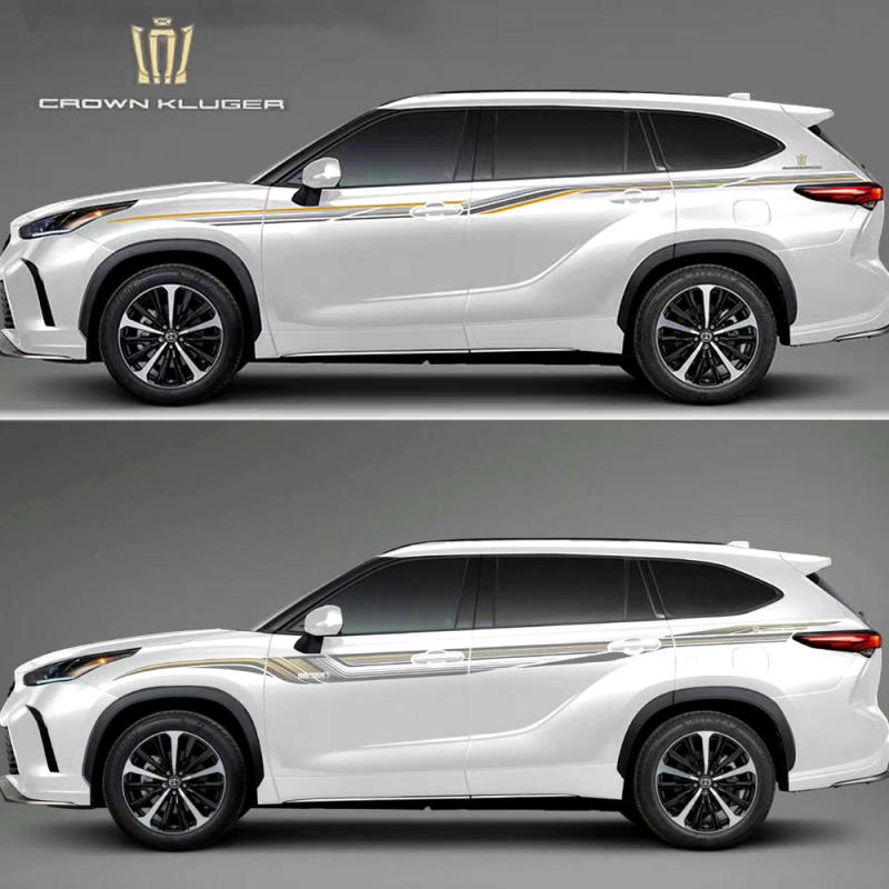 Quality Crown Land Cruiser Decorative Strips Suitable for Toyota 21~24 Model Land Cruiser Body Trim Strips Decals Car Stickers Quality Crown Land Cruiser Decorative Strips Suitable for Toyota 21~24 Model Land Cruiser Body Trim Strips Decals Car Stickers