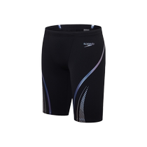 Speedo Speed Ratio Tao Wang Compliant Brand New Electric Matrix Black Mark Regravure Shark Skin and Knee Swimming Pants New