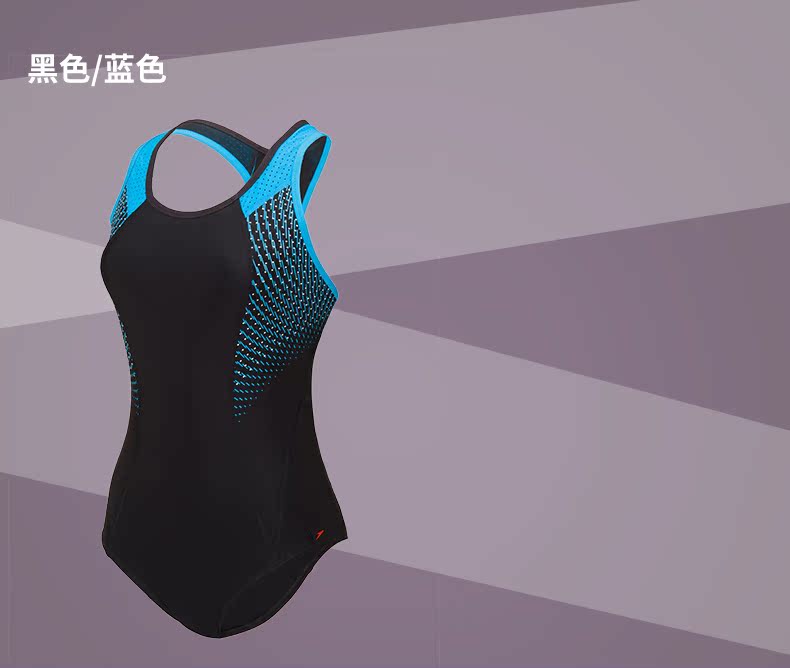 Tốc độ / tốc độ bơi cảm giác bơi loạt thể dục thời trang tương phản màu sắc thon thả áo tắm một mảnh phụ nữ đồ bơi 1 mảnh