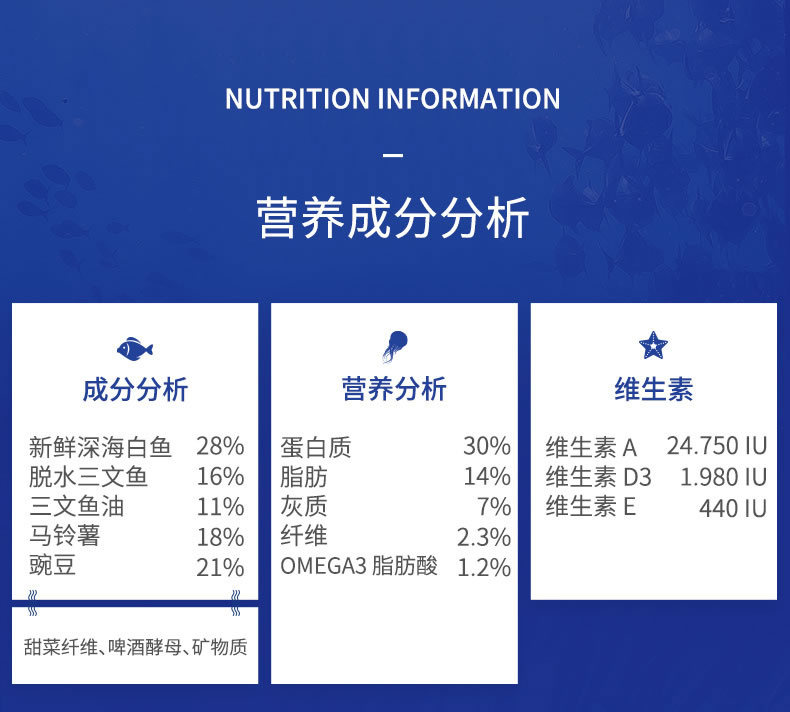 Cá biển sao biển sâu Cá trưởng thành Thức ăn cho chó Thung lũng tự nhiên Thức ăn cho chó miễn phí Chó nhỏ Hạt nhỏ Dùng thử Gói 30g * 5 - Chó Staples thức ăn cho chó phốc hươu