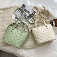 Bucket bag women's fashion Bucket Bag Fashion Lingge embroid