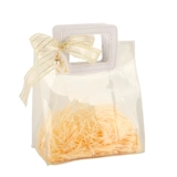 Брендовое прозрачное платье подружки невесты из ПВХ, льняная сумка, для подружки невесты, подарок на день рождения