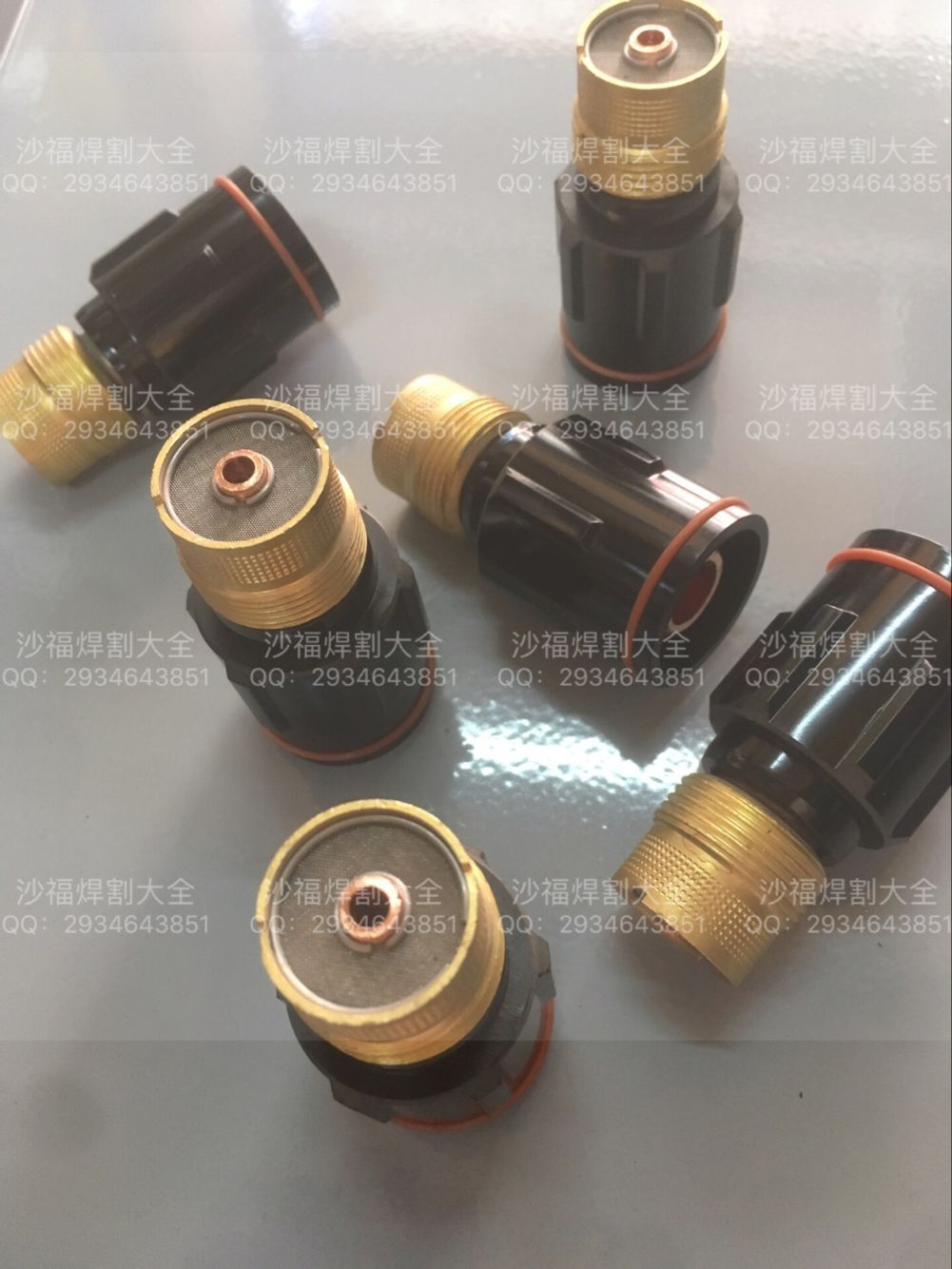 WP-27 welding gun connector WP-27 diversion piece large combined copper body copper piece WP-27 welding gun accessory