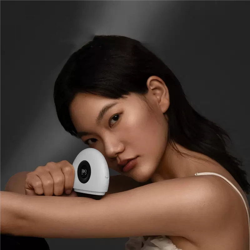 【左点】智能面部砭石刮痧板按摩器