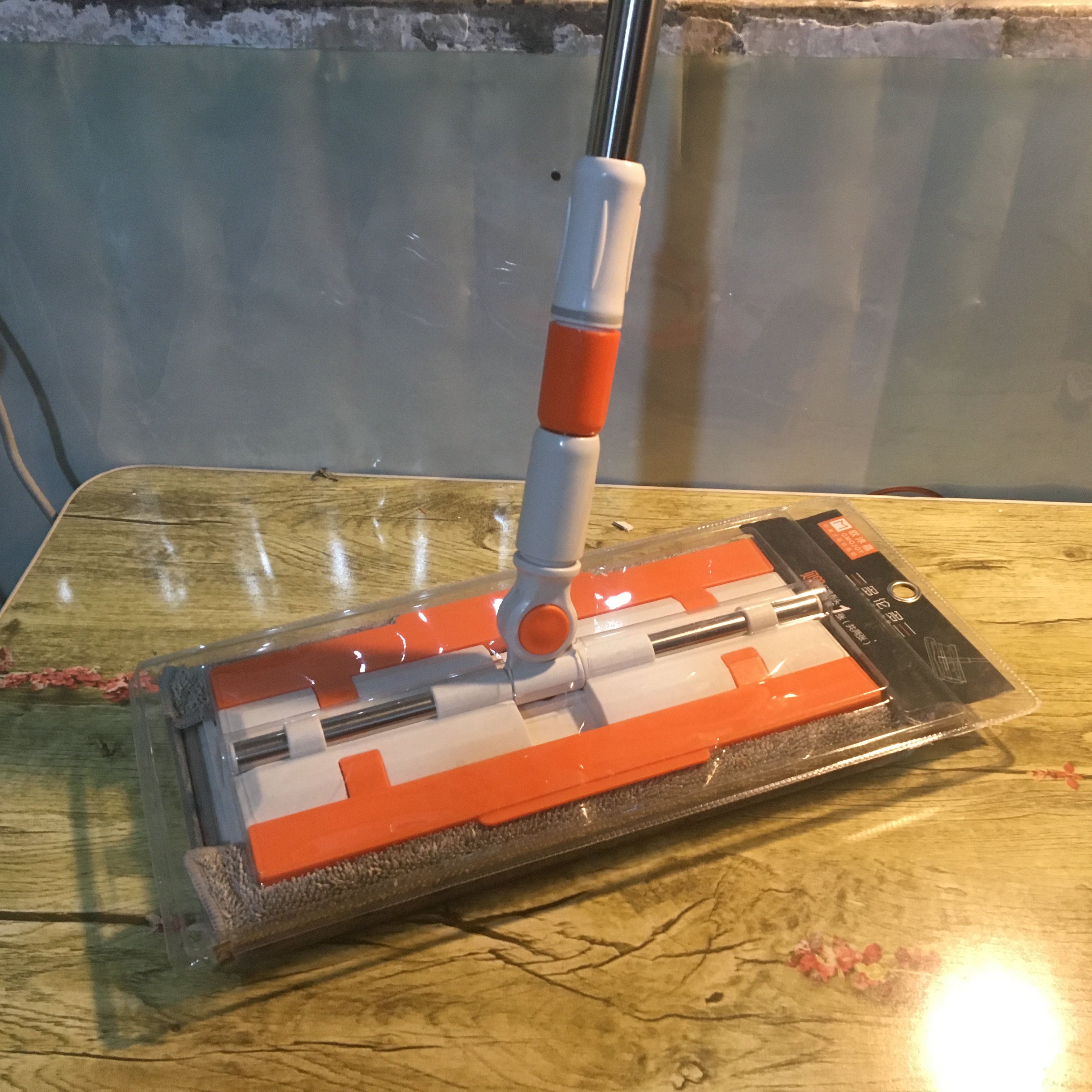 Eurobody Clip Cloth Type PT05 Fiber Magic Tablet Mop Home Wood Floor Ground Mop Sloth a tug of deity