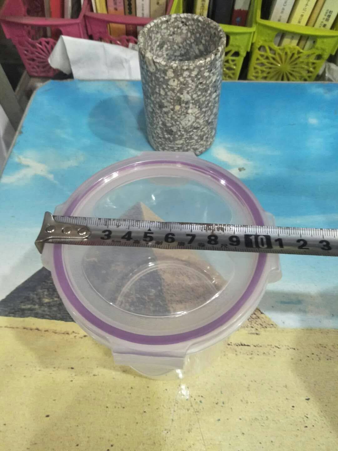 Cisletter C179 Round Small Plastic Seal Easy Button Preservation box Seal tank without bisphenol A food full 39 -Taobao