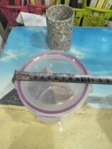 Shunxin C179 round small plastic sealed easy buckle fresh-keeping box sealed can without BPA food full 39